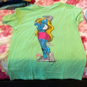 Superfresh smurfette tee